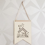 'New Home' wooden hanging